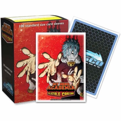 Shigaraki My Hero Academia Matte Art 100 Dragon Shield Sleeves Standard