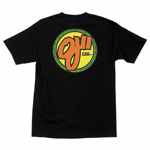 Santa Cruz OJ Wheels OJS OJ2 ELITES LOGO Skateboard T Shirt