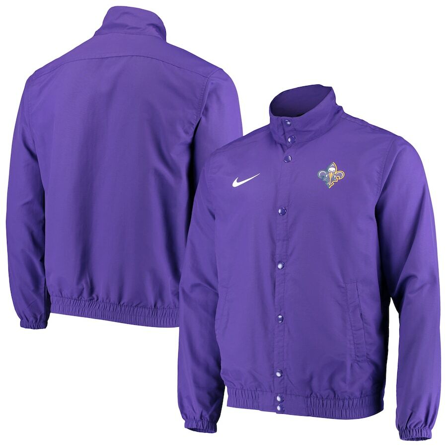 Легкая куртка Nike NBA City Edition New Orleans Pelicans Purple CD3070-504