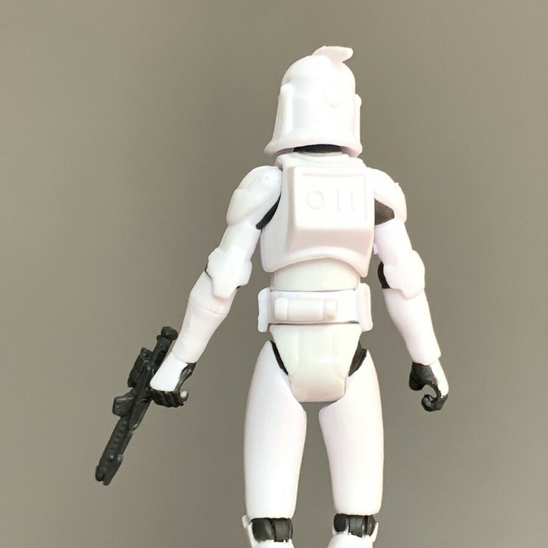 5PCS Star Wars Imperial Clone Wars No.5 Clone Trooper 3.75" Action Figure Toy