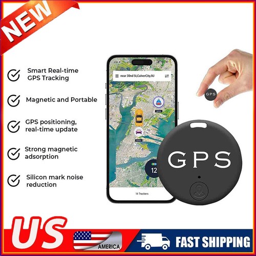 Mini GPS Car Tracker Magnetic Vehicle Bike Wireless Tracking Device Universal