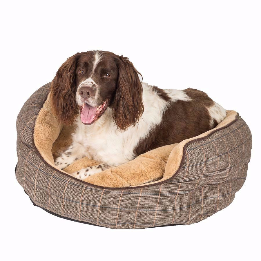 Dog Bed (Large) High Quality Wainwright's Highlander Scallop in