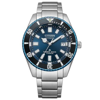 Pre-owned Citizen Promaster Marine Nb6026-56l Watch 35th Anniversary Limited Mechanical