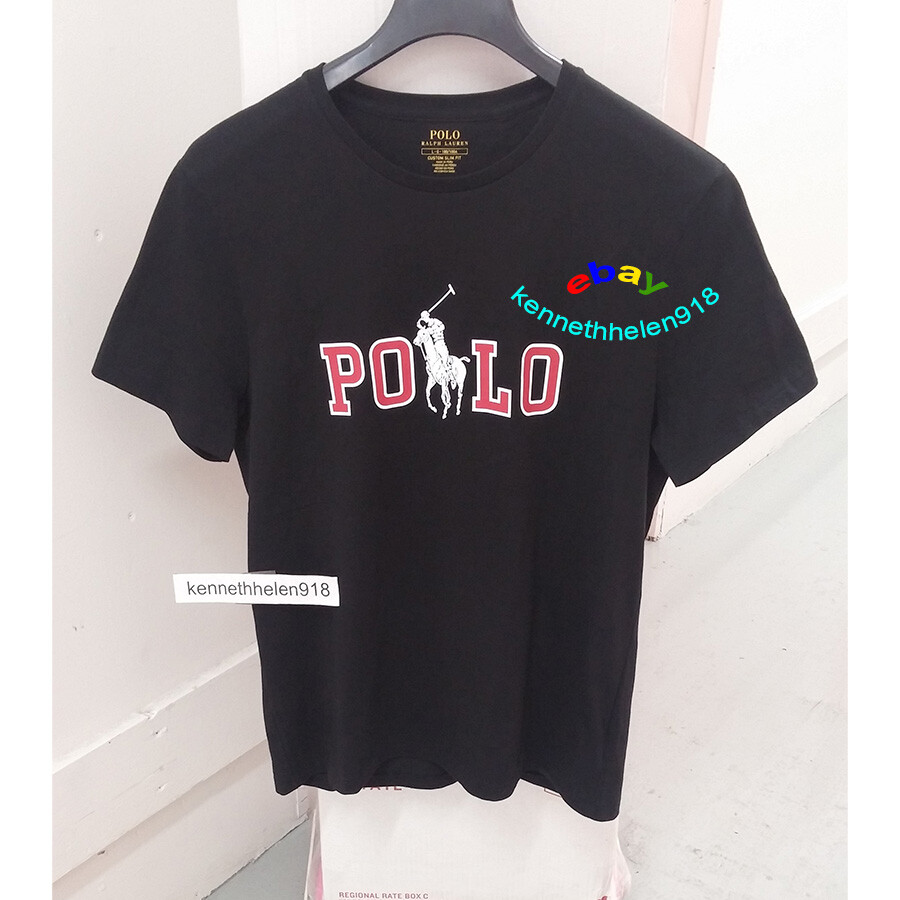 トップス Ralph Lauren \"Chain Print Graphic Tee\" polo_710952043005-grn_01.jpg