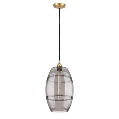 Innovations 516-1P Vaz 1Lt 10'' Cord Mini Pendant, Gold/SM - 516-1P-SG-G557-10SM