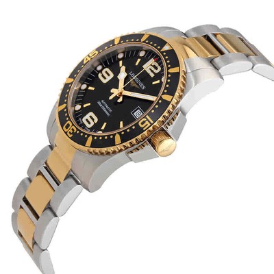 Pre-owned Longines Hydroconquest Automatic Black Dial 41mm Men's Watch L37423567