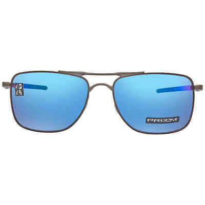 Pre-owned Oakley Gauge 8 Prizm Sapphire Polarized Sunglasses Men's Sunglasses Oo4124 In Blue