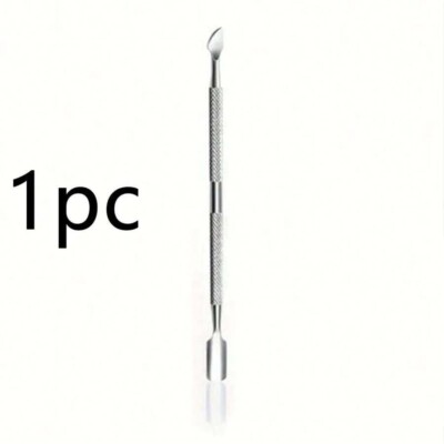 Stainless Steel Nail Care Set - Cuticle Remover Tools for Dead Skin & Calluses