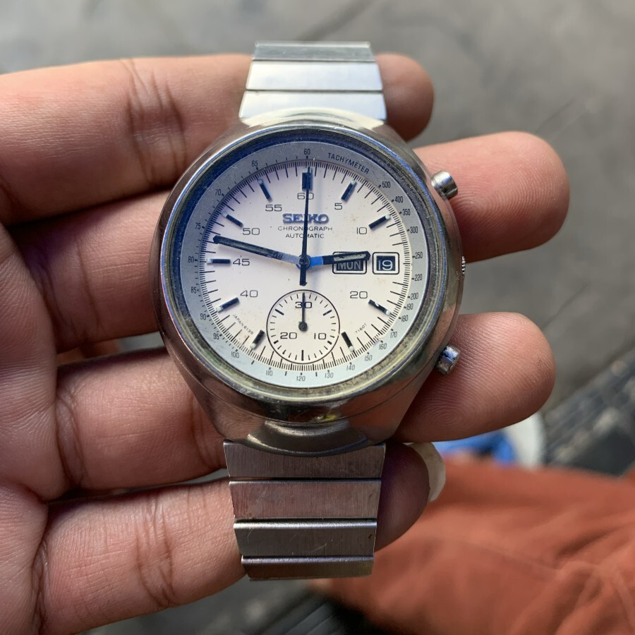 タネ【OH済】SEIKO スピードタイマー 6139-7101 ヘルメット タネ様専用【OH済】SEIKO スピードタイマー 6139-7101 ヘルメット
