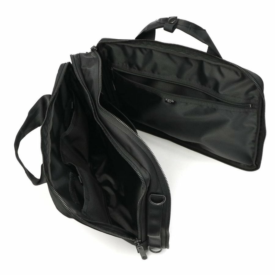 Pre-owned Porter Yoshida Kaban  Heat Business Bag 3way Briefcase B4 Commuting 703-07964 In Black