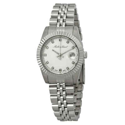 Mathey-Tissot Mathey III Женские часы с кварцевым кристаллом и серебряным циферблатом D810AI