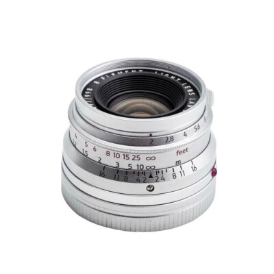 Light lens lab Lens 35mm F2 Silver Chrome for Leica Summicron M Eight Element 