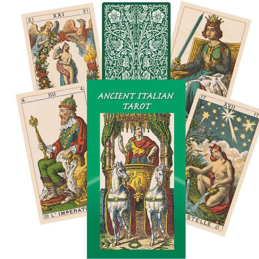 Ancient Italian Tarot Deck Cards Esoteric Divination Magic