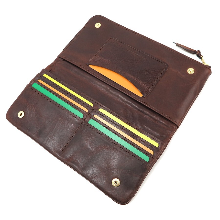 Pre-owned Porter Soak Long Wallet 101-06053-60 (color: Brown) Yoshida & Co. Tokyo