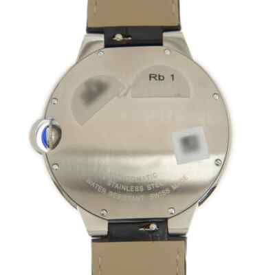 Pre-owned Cartier Ballon Bleu Automatic Silver Dial Men's Watch Wsbb0026
