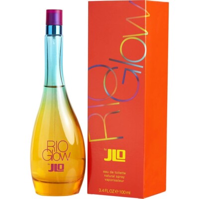 Glow Rio JLo Jennifer Lopez Women 3.4 OZ 100 ML Eau De Toilette Spray NIB Sealed