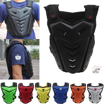 Motorcycle Armor Jacket Motocross Racing Spine Chest Vest Guard Protector SXXXL