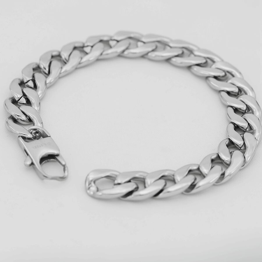 I'M OK for RHC Silver Curb Bracelet（L） 8.5'' Sterling