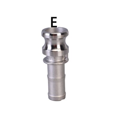 1/2'' 3/4'' -4'' BSP Stainless Camlock Fitting Hose Adapter Barb Quick Disconnect