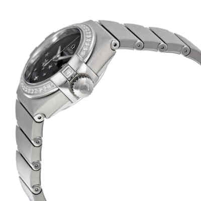 Pre-owned Omega Constellation Chronometer Automatic Star Ladies Watch 123.15.27.20.01.001