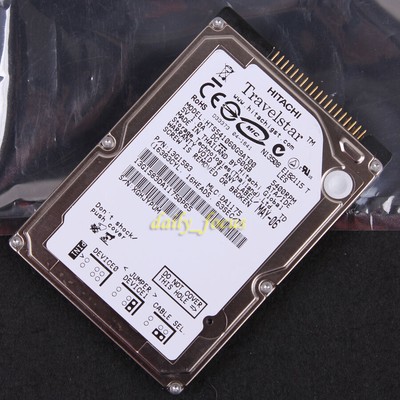 HTS541060G9AT00 - Hitachi 60 GB 2.5'' 5400 RPM PATA Hard Disk Drive HDD