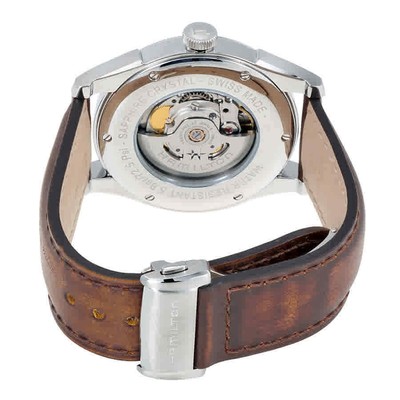 Pre-owned Hamilton Spirit Of Liberty Automatic Blue Dial Men's Watch H42415541