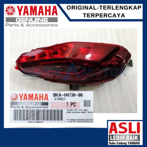 Genuine Yamaha XMAX 300 Year 2023-2025 Rear RIGHT Tail Light Assy BKA-H4730-00