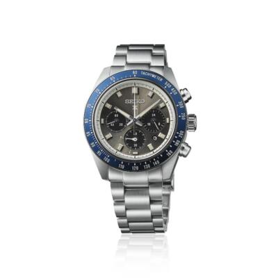 Pre-owned Seiko Prospex Sbdl111 Men Watch Box Japan Speedtimer Sport Solar Chronograph