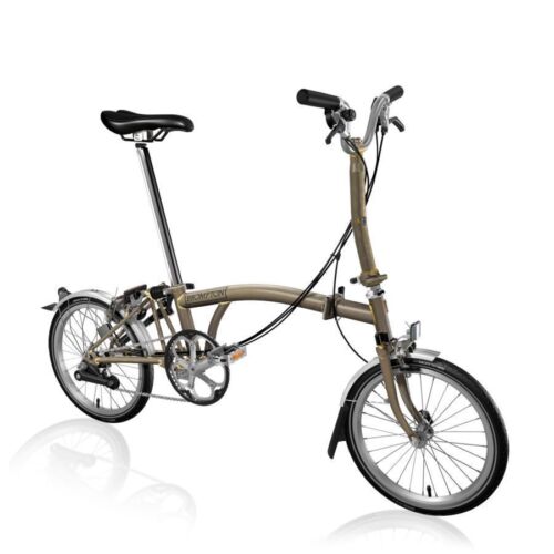 Brompton M6L Black Edition Bike Orange Excellent Condition 1 Year Warranty eBay