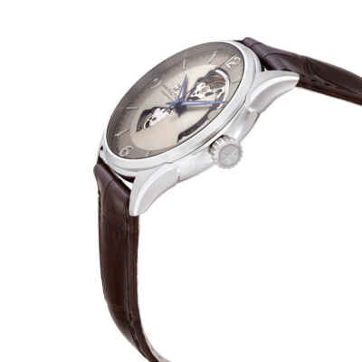 Pre-owned Hamilton Jazzmaster Open Heart Automatic Silver Dial Men's Watch H32705521