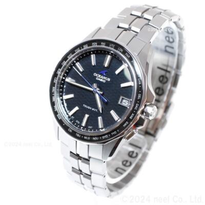 Pre-owned Casio Oceanus Manta Ocw-s400-1ajf Japan Titanium Bluetooth Radio Solar Men Watch