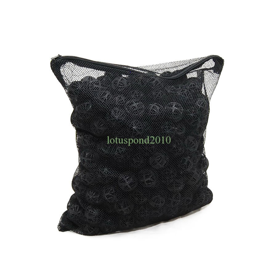 300 pcs 1-inch Bio Ball Aquarium Fish Pond Filter Media FREE Media Bag