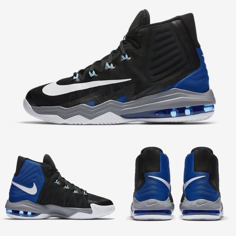 Detalles de Zapatos de baloncesto Max Audacity Nike Air Sz 8 12 Negro Azul 843884 005 ver título original Detalles de Zapatos de baloncesto Max Audacity Nike Air Sz 8 12 Negro Azul 843884 005 ver título original