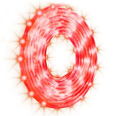 Gemmy LightShow 96-Count 10-ft Constant Red LED Flex Christmas Rope Lights