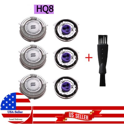 HQ8 Replacement Heads for AT750 AT751 AT890 Dual Precision Shaver Razor Blades