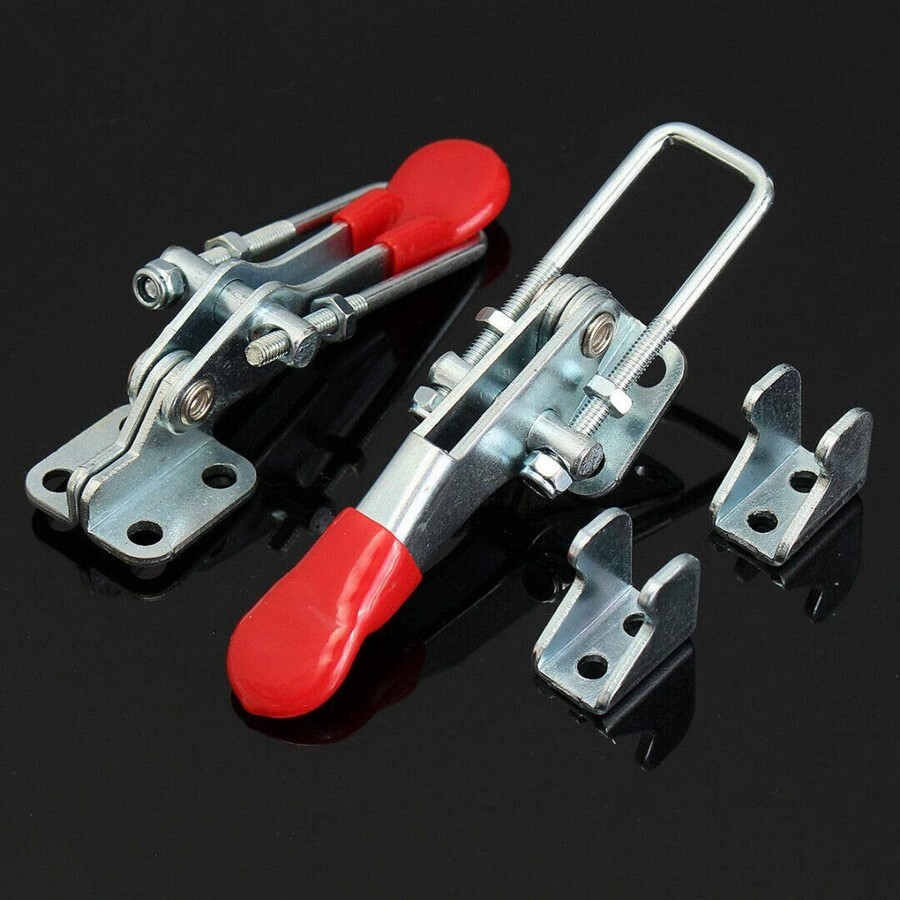 2pcs Toggle Latch Catches Adjustable Spring Lock Clamp For Loaded Box Case A701