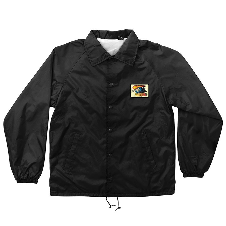 Santa Cruz Corey O'Brien REAPER PATCH Coach Windbreaker Jacket