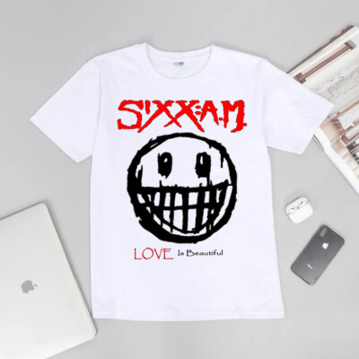 Vintage Sixx:A.M Life is beautiful shirt  Size S M L XL 2XL