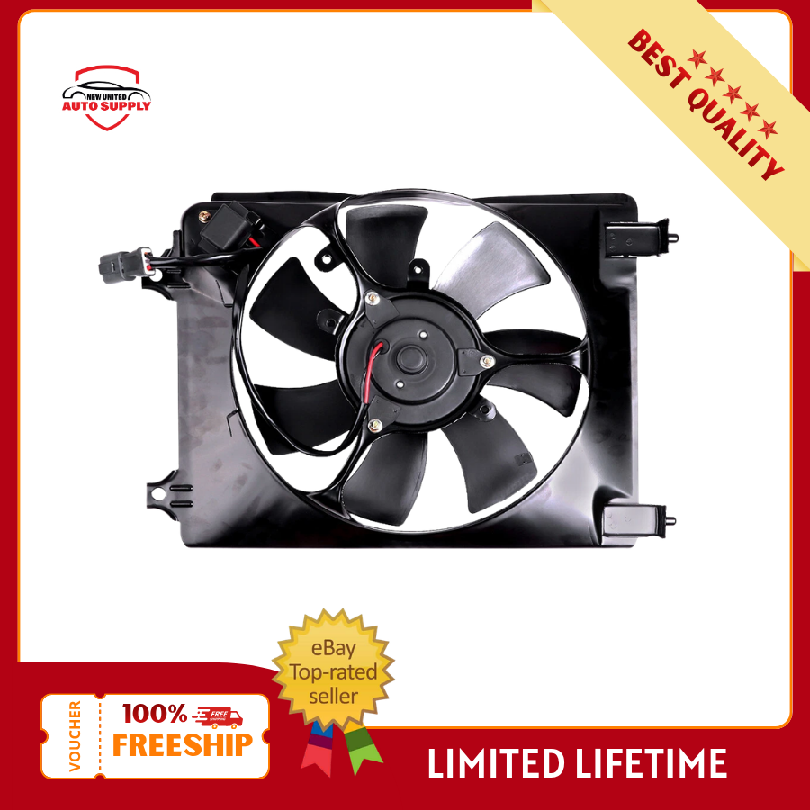 A/C Condenser Cooling Fan Assembly For 2006-2011 Honda Civic 1.8L 2.0L 621-011