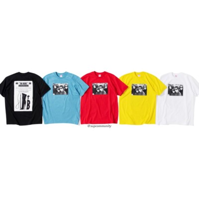 Supreme Velvet Underground Tee Black Light Slate F/W 19 | eBay