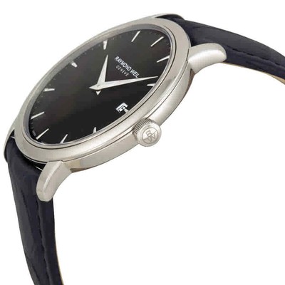 Pre-owned Raymond Weil Toccata Black Dial Men's Watch Rw-5488-stc-20001