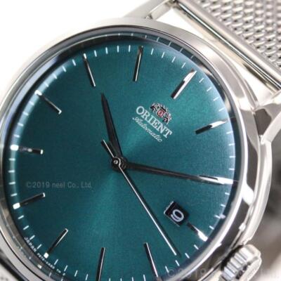 Pre-owned Orient Watch Rn-ac0e06e Contemporary Basic Concept Mesh