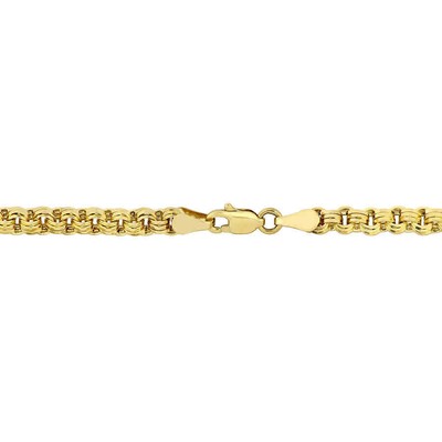 Pre-owned Amour 18-inch Woven Necklace In 14k Yellow Gold