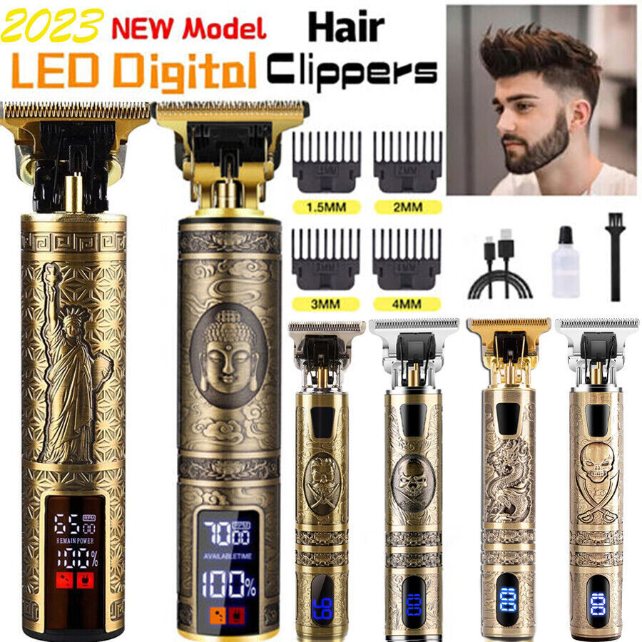 ✨Trimmer Hair Clippers Cutting Beard Cordless Barber LCD S