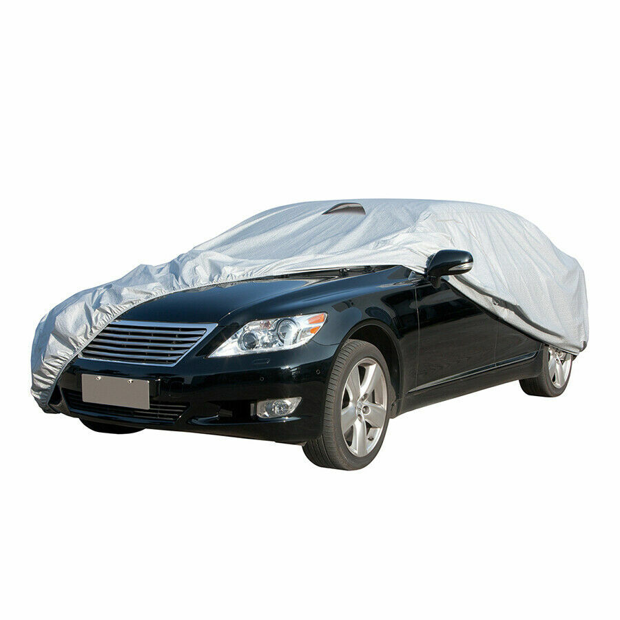 Heavy Duty All Weather UV Protective Waterproof Cotton Lined Car Cover