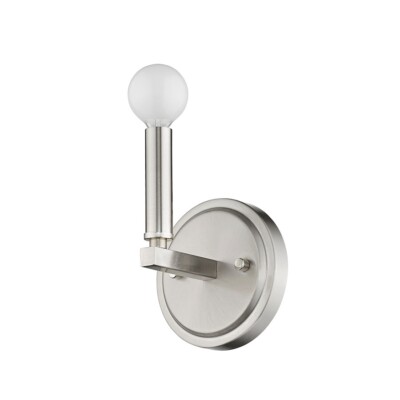 Acclaim Sawyer 1 Light Sconce, Satin Nickel - IN41153SN