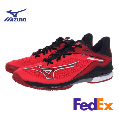 MIZUNO Tennis Shoes WAVE EXCEED TOUR 6 AC Red Black 61GA2470 oki08
