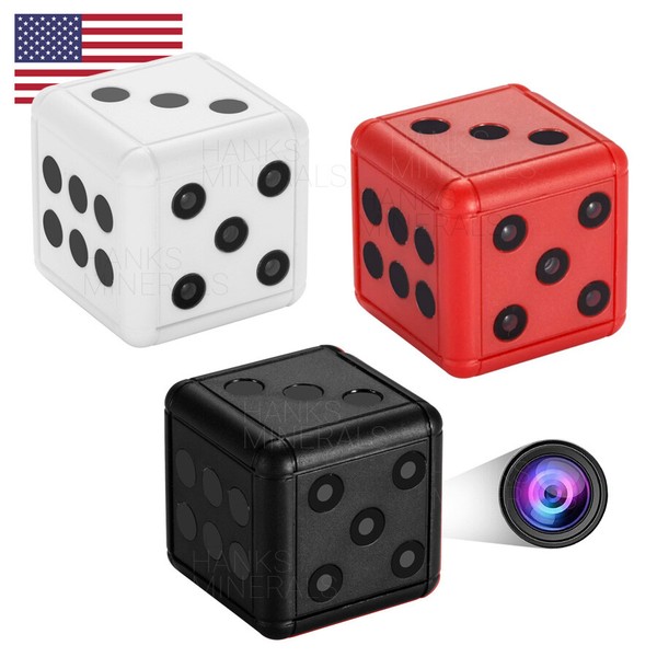 Mini Dice Camera Home Security Night Vision HD 1080P Motion Detection
