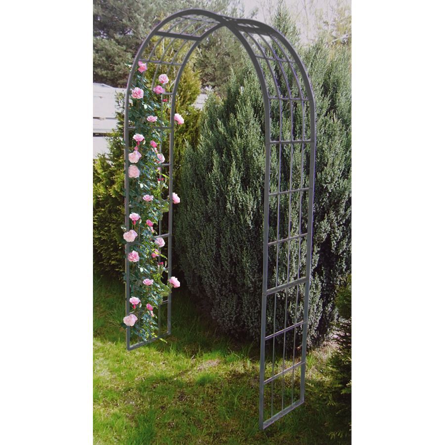 Garten-Rosenbogen 220x120x40cm Rankhilfe Rankgitter Torbogen Pergola Spalier 