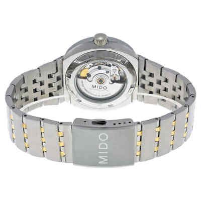 Pre-owned Mido All Dial Chronometer Automatic White Cream Dial Two-tone Men's Watch